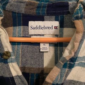 Men Saddlebred multi colored flannel from Belk